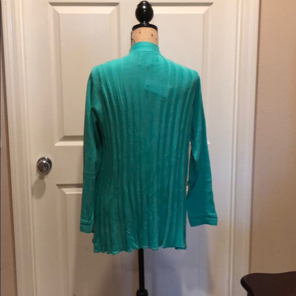 Teal green Sweater - Picture 4 of 5